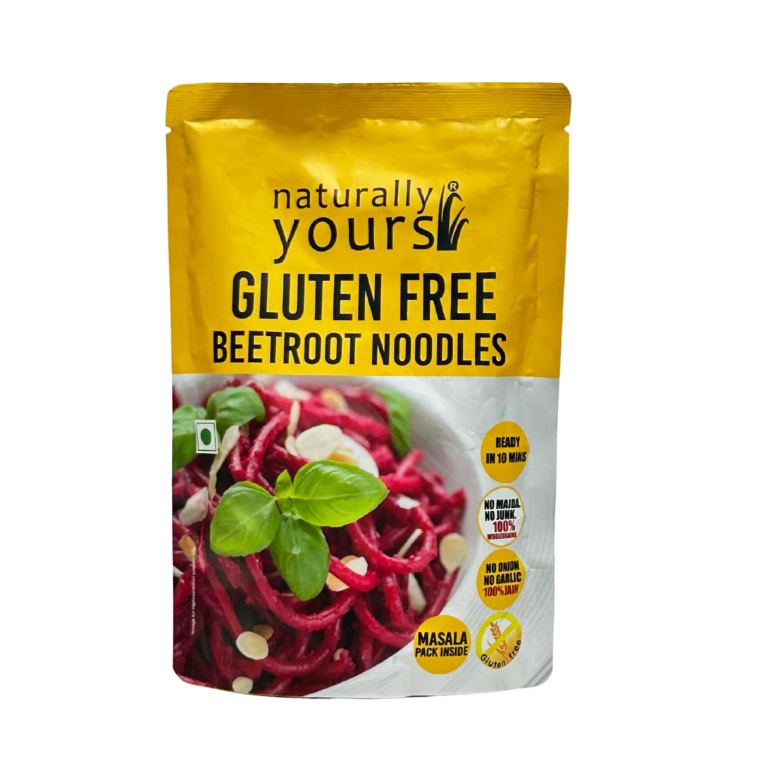 NATURALLY YOURS GLUTEN FREE BEETROOT NOODLES